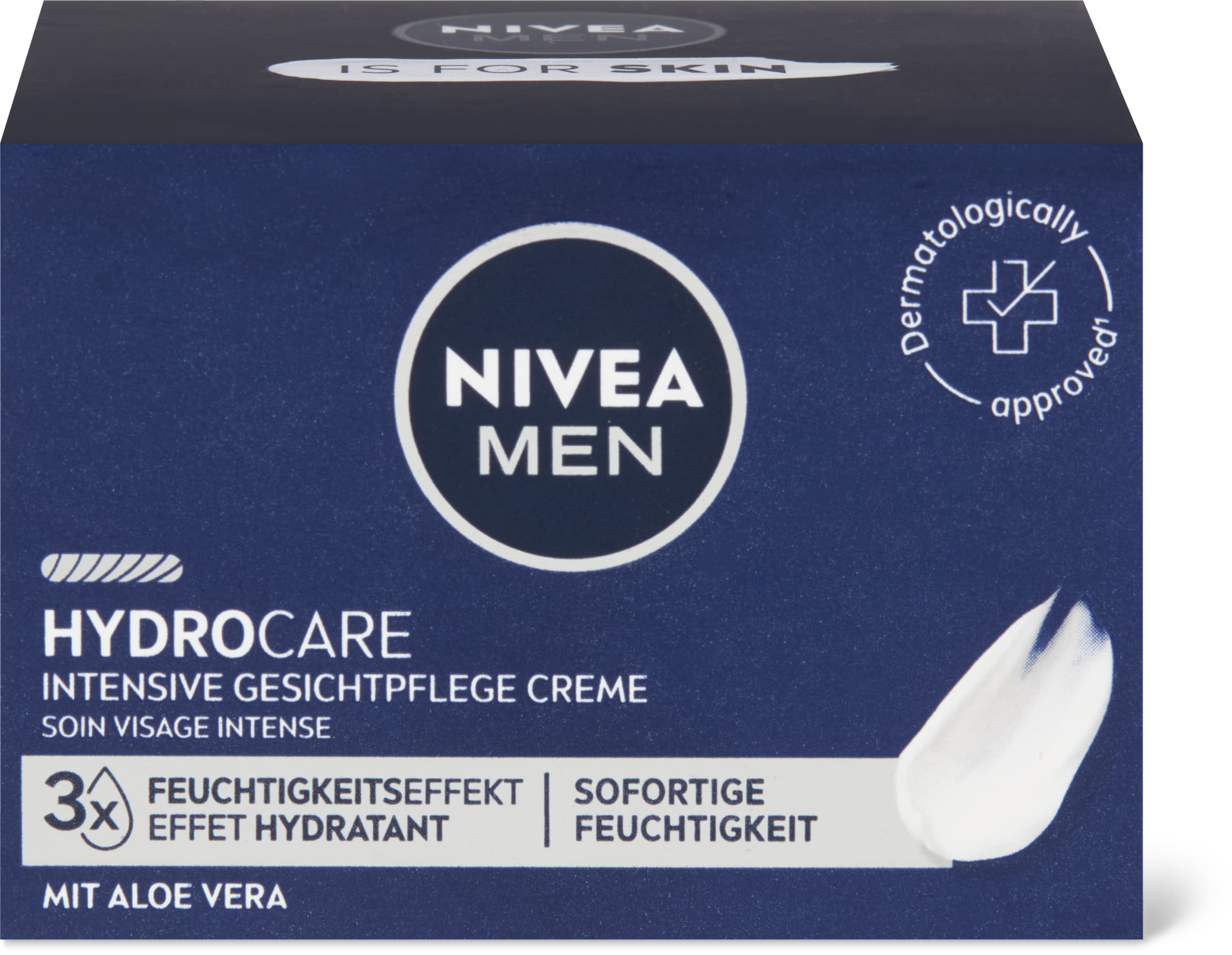 Nivea Intensive Gesichtspflege Creme 3xFeuchtigkeitseffekt, mit Aloe Vera 50ml